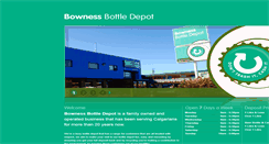 Desktop Screenshot of bownessbottledepot.com